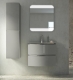   Cezares Moderno Vague 54856 34x40x55 Grigio Lucido